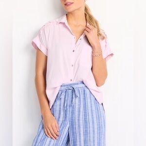 BEACH LUNCH LOUNGE Lane Button Down Shirt - XL